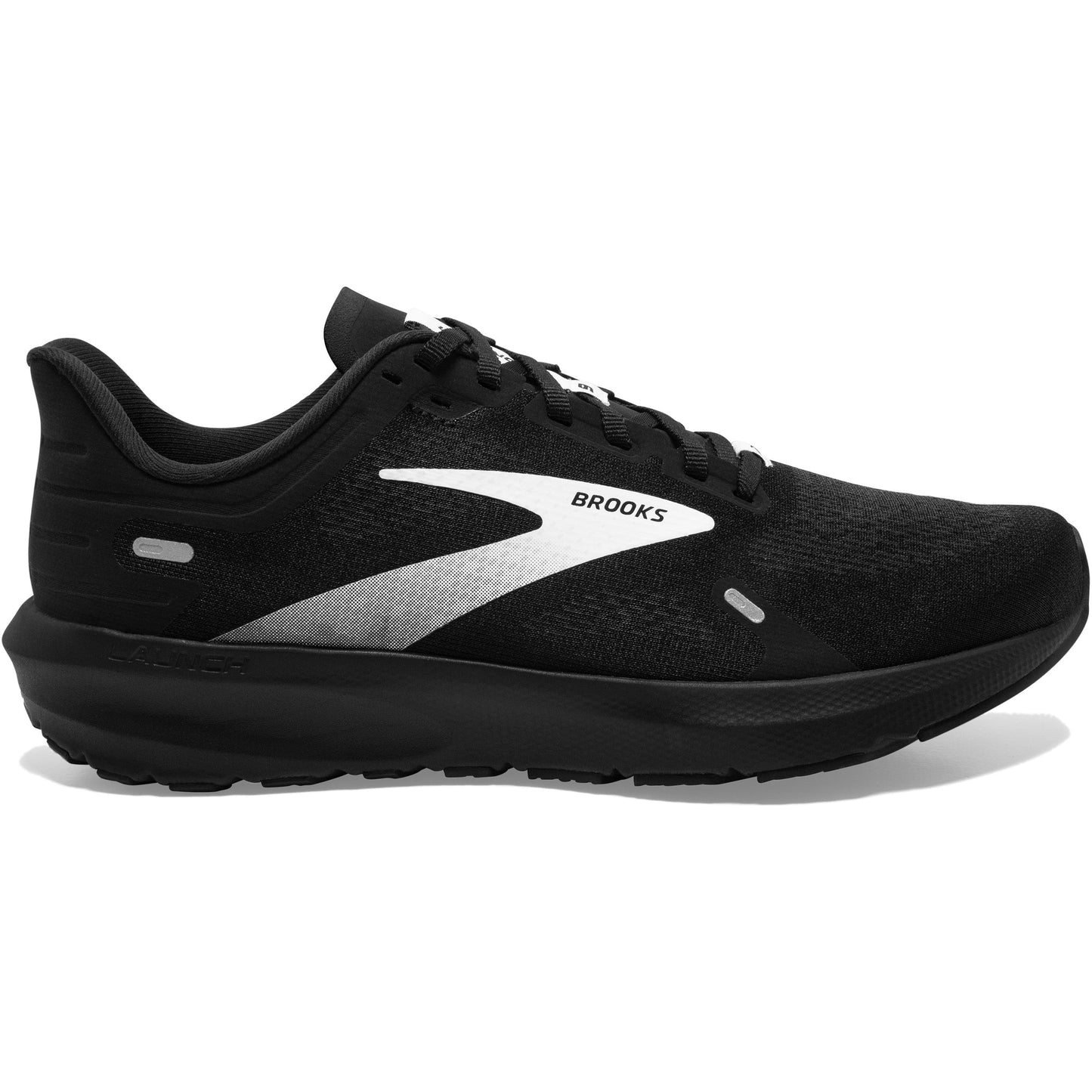 Men's Brooks Launch 9, Black/White, 11 2E Wide