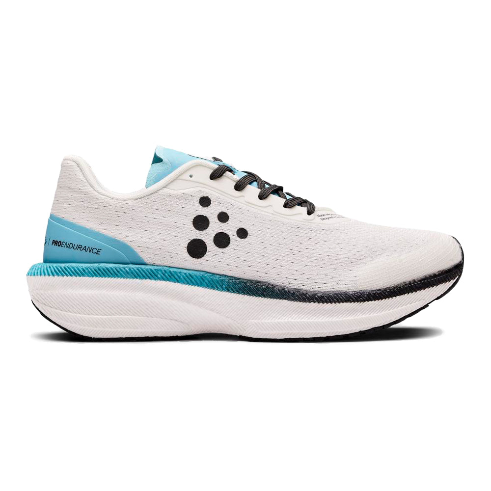 Men's Craft Pro Endur Distance, White-Aquamarine, 8 D Medium