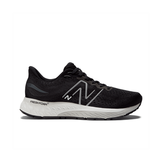 Men's New Balance Fresh Foam X 880v12, Black/Light Aluminum, 11 D Medium