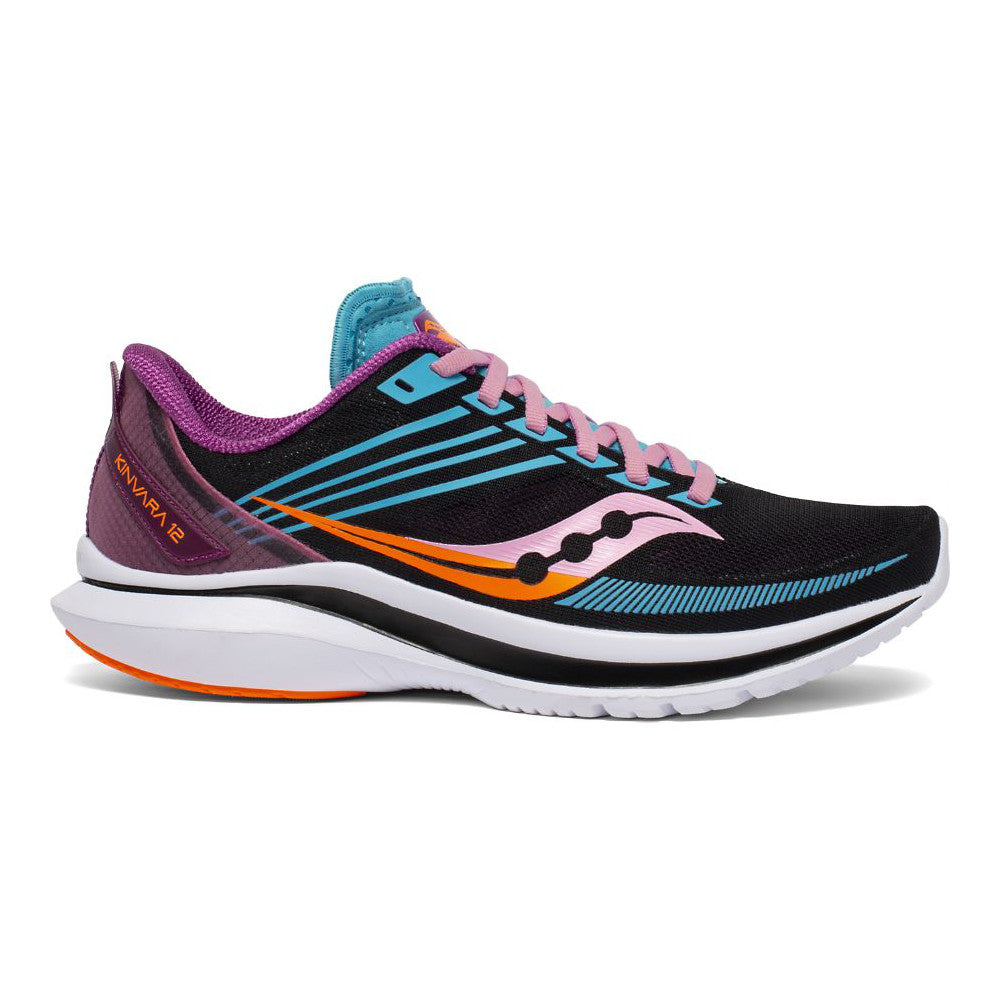 Women's Saucony Kinvara 12, Future Black, 9 B Medium