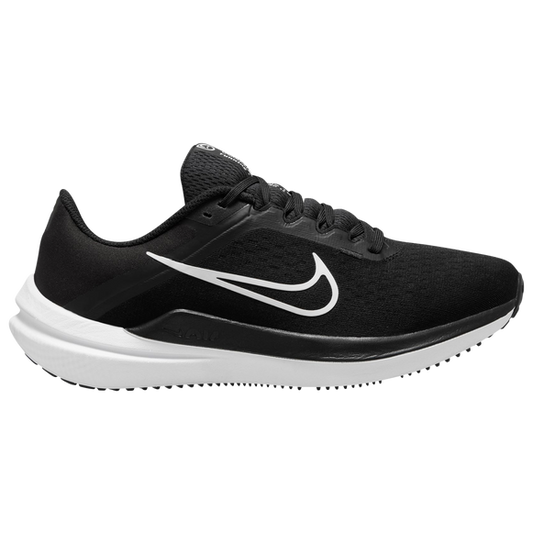 Women's Nike Winflo 10, Black/White-Black, 8.5 D Wide