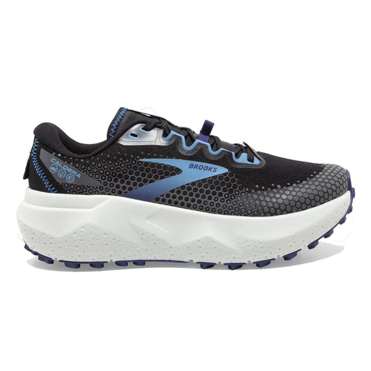 Women's Brooks Caldera 6, Black/Blissful Blue/Grey, 9 B Medium
