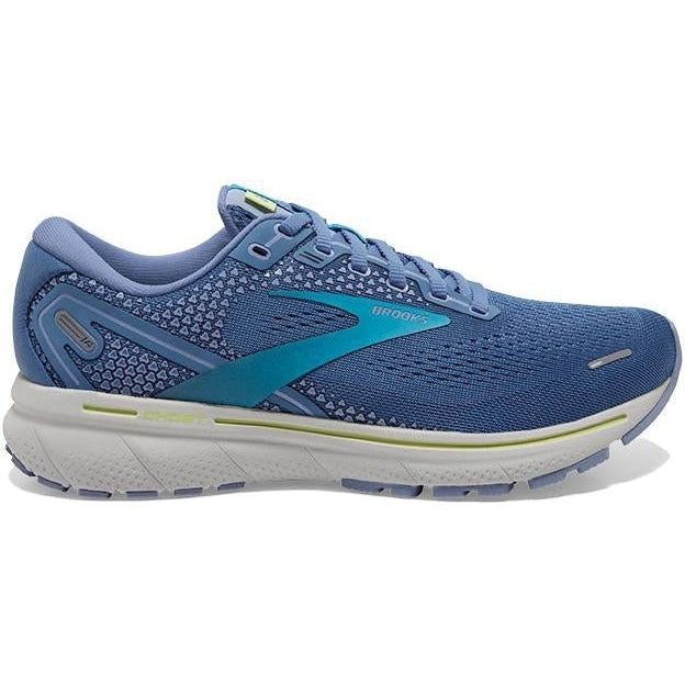 Women's Brooks Ghost 14, Blue/Ocean/Oyster, 7 B Medium