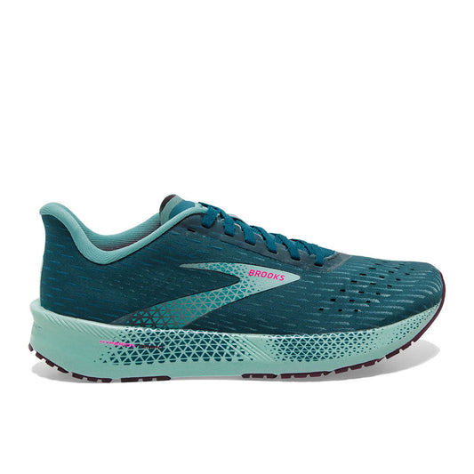 Women's Brooks Hyperion Tempo, Blue Coral/Blue Light/Pink, 7.5 B Medium