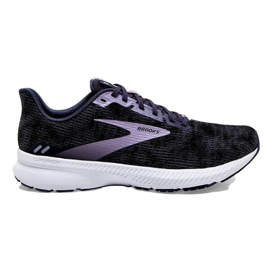 Women's Brooks Launch 8, Black/Ombre/Iris, 7.5 B Medium
