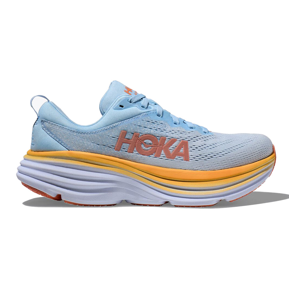 Women's Hoka One One Bondi 8, Summer Song/Country Air, 8.5 B Medium