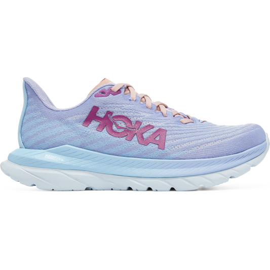 Women's Hoka One One Mach 5, Baby Lavander/Summer Song, 10.5 B Medium