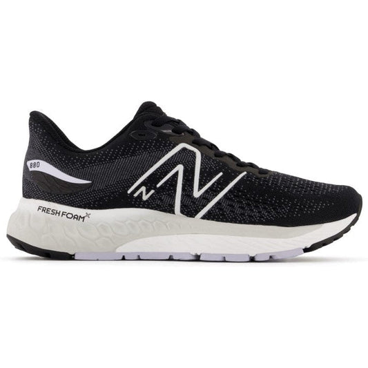 Women's New Balance Fresh Foam X 880v12, Black/Violet Haze, 10 B Medium