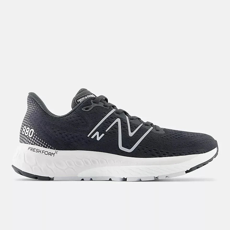Women's New Balance Fresh Foam X 880v13, Grey/Black, 10 D Wide