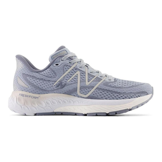 Women's New Balance Fresh Foam X 880v13, Light Arctic Grey/Arctic Grey, 8 B Medium