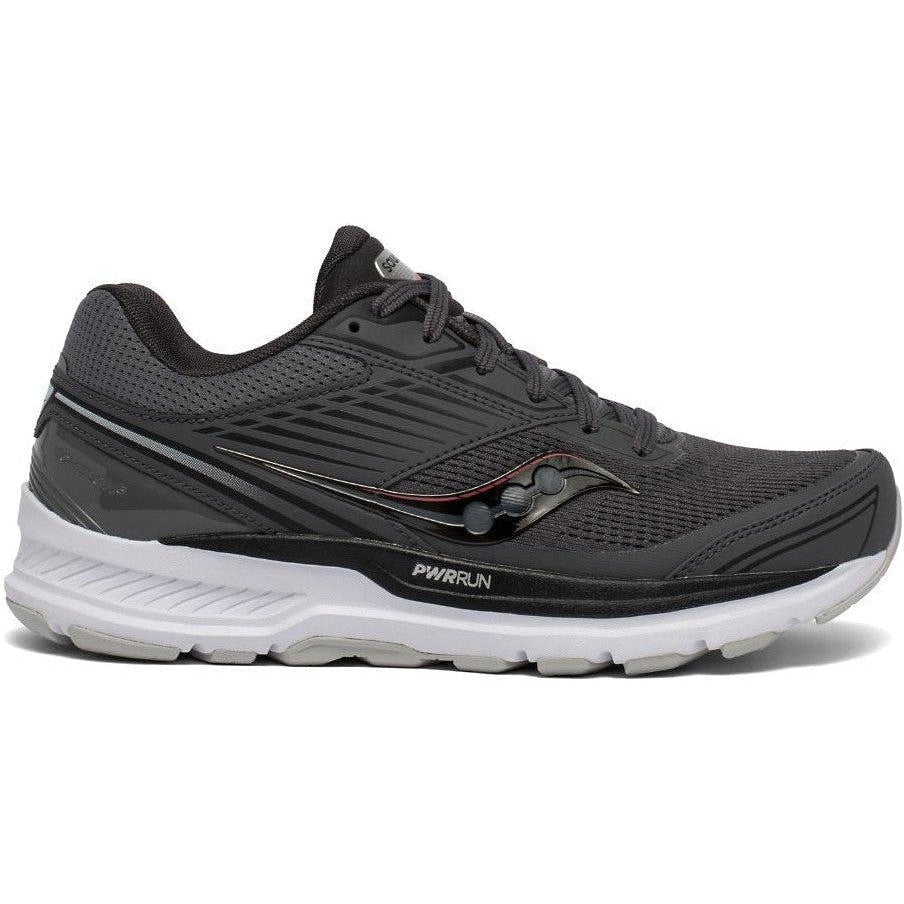 Women's Saucony Echelon 8, Charcoal/Cherry, 7 D Wide