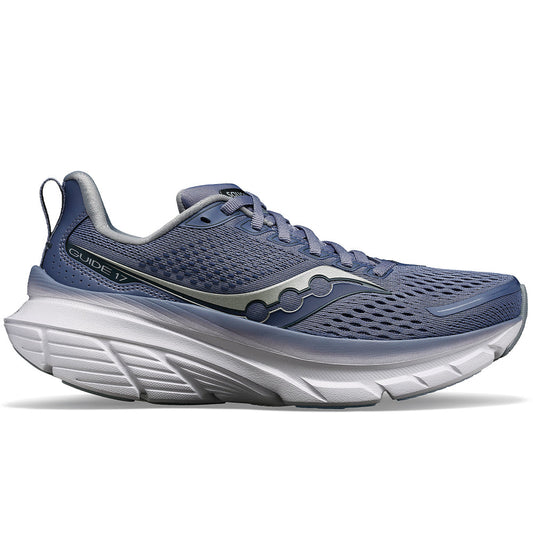 Women's Saucony Guide 17, Iris, 7.5 B Medium