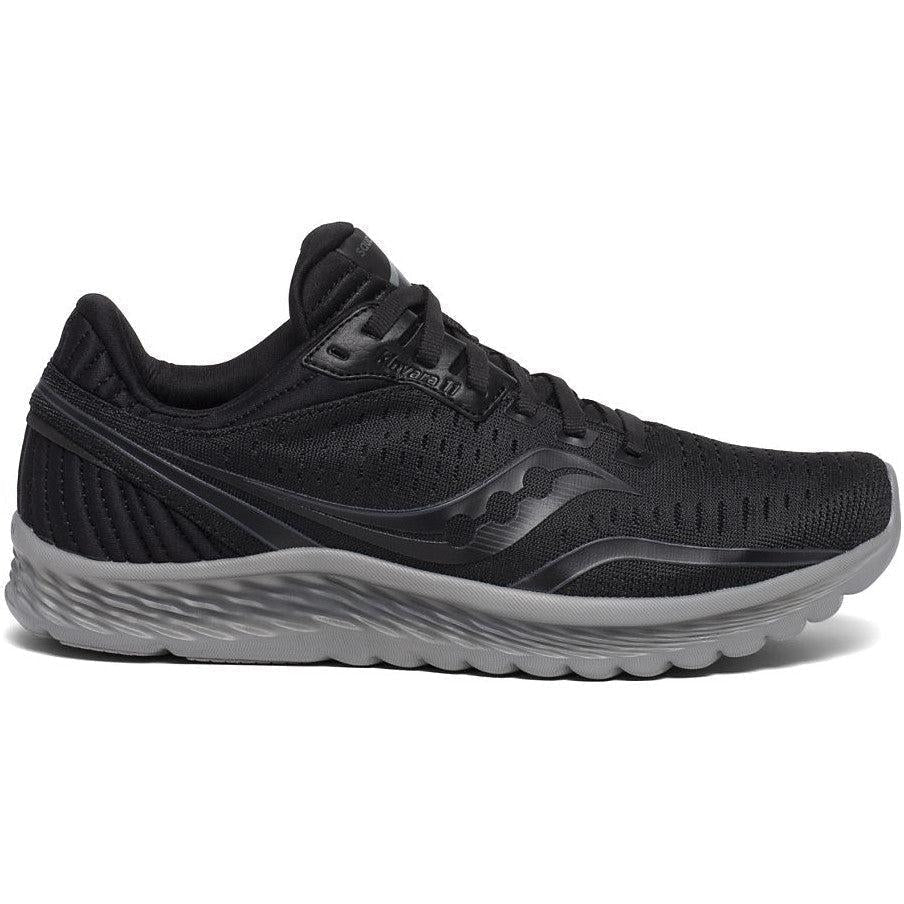 Women's Saucony Kinvara 11, Blackout, 7.5 D Wide