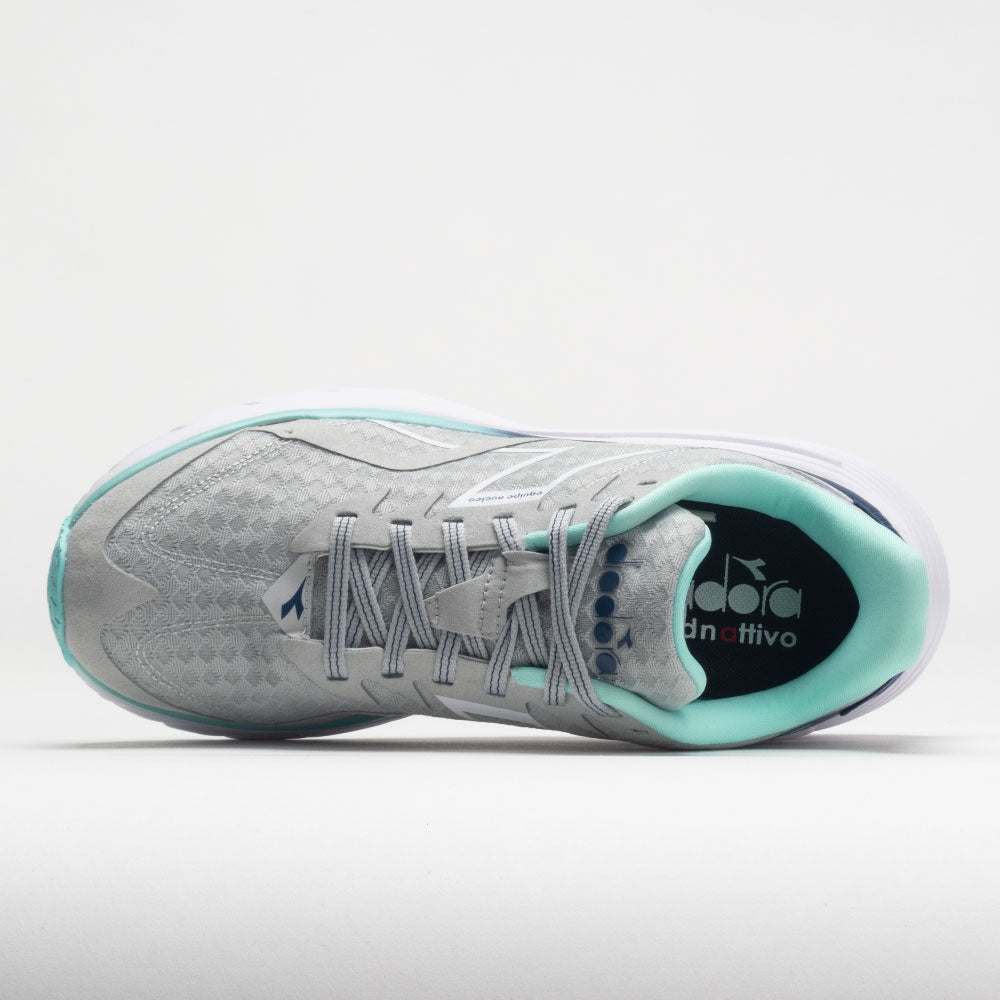 Diadora Equipe Nucleo Women's  Silver DD/White/Aruba Blue