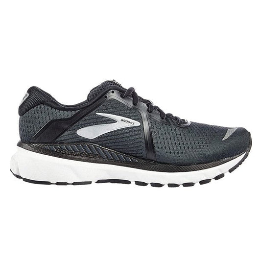 Men's Brooks Adrenaline GTS 20, Black/Grey, 8.5 D Medium