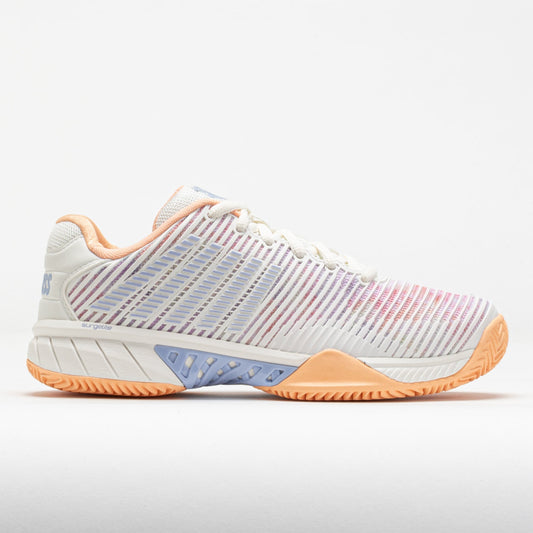 K-Swiss Hypercourt Express 2 Clay Women's  White/Peach Fuzz/Heather
