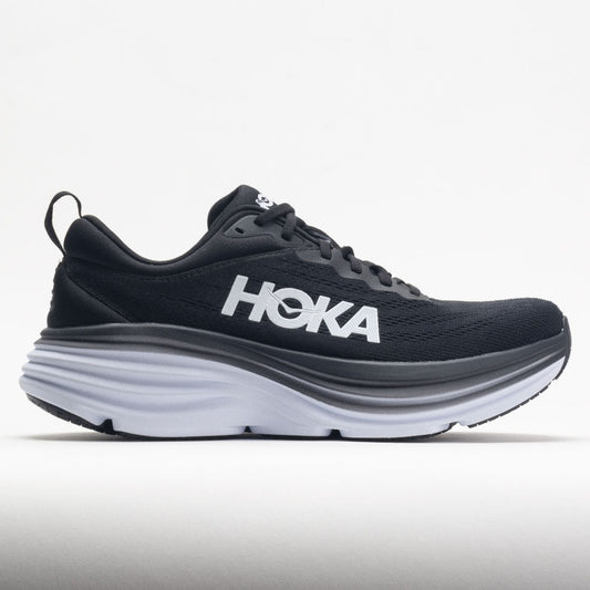 HOKA Bondi 8 Men's  Black/White