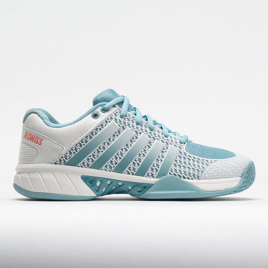 K-Swiss Express Light Pickleball Women's  Blanc de Blanc/Nile Blue/Dess
