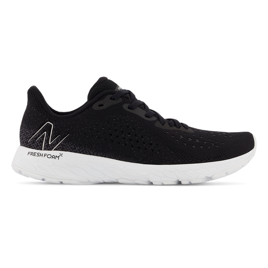 Women's New Balance Fresh Foam X Tempo V2, Black/White, 8 B Medium